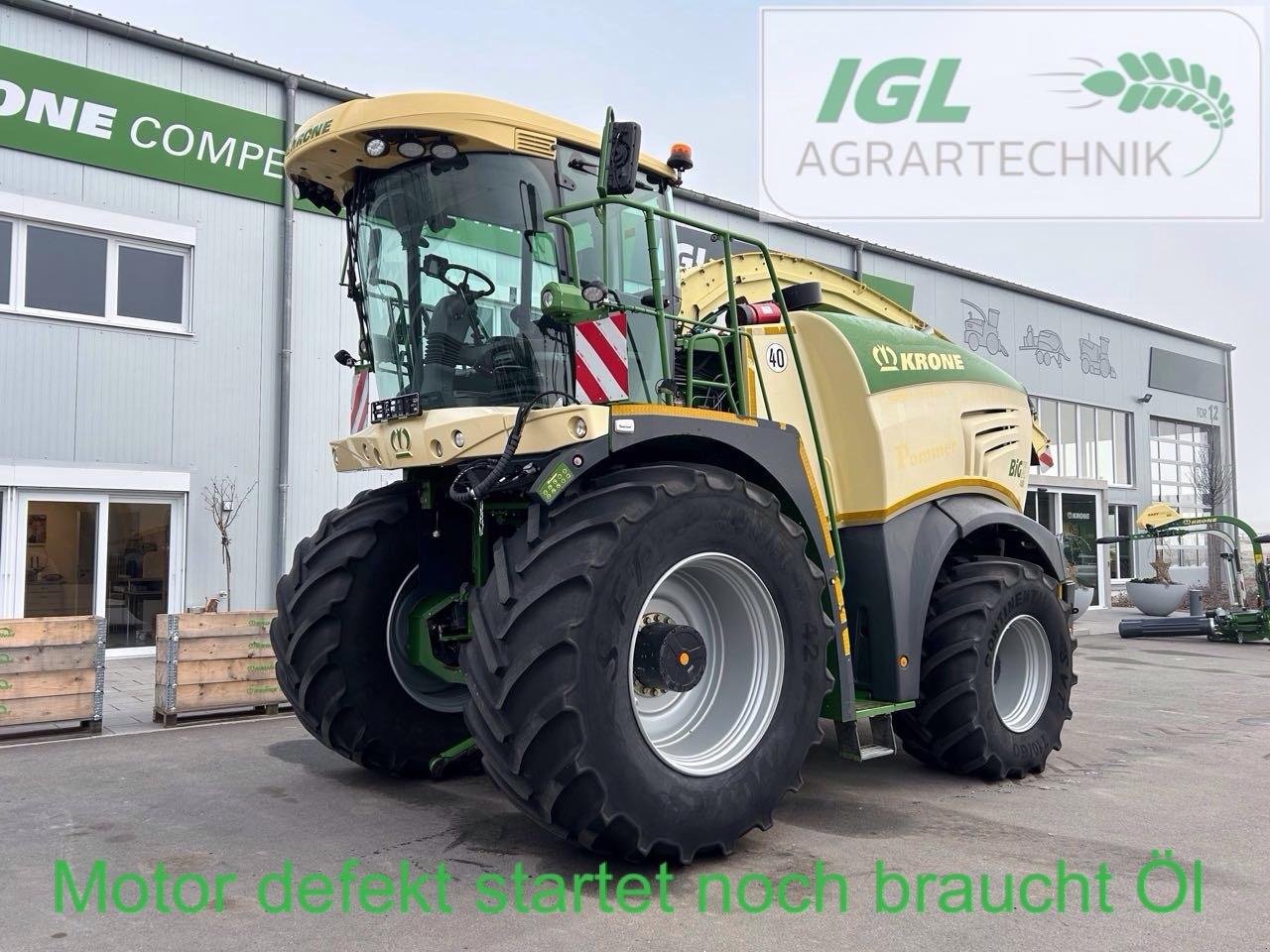 Feldhäcksler типа Krone BiG X 480, Gebrauchtmaschine в Nabburg (Фотография 1)