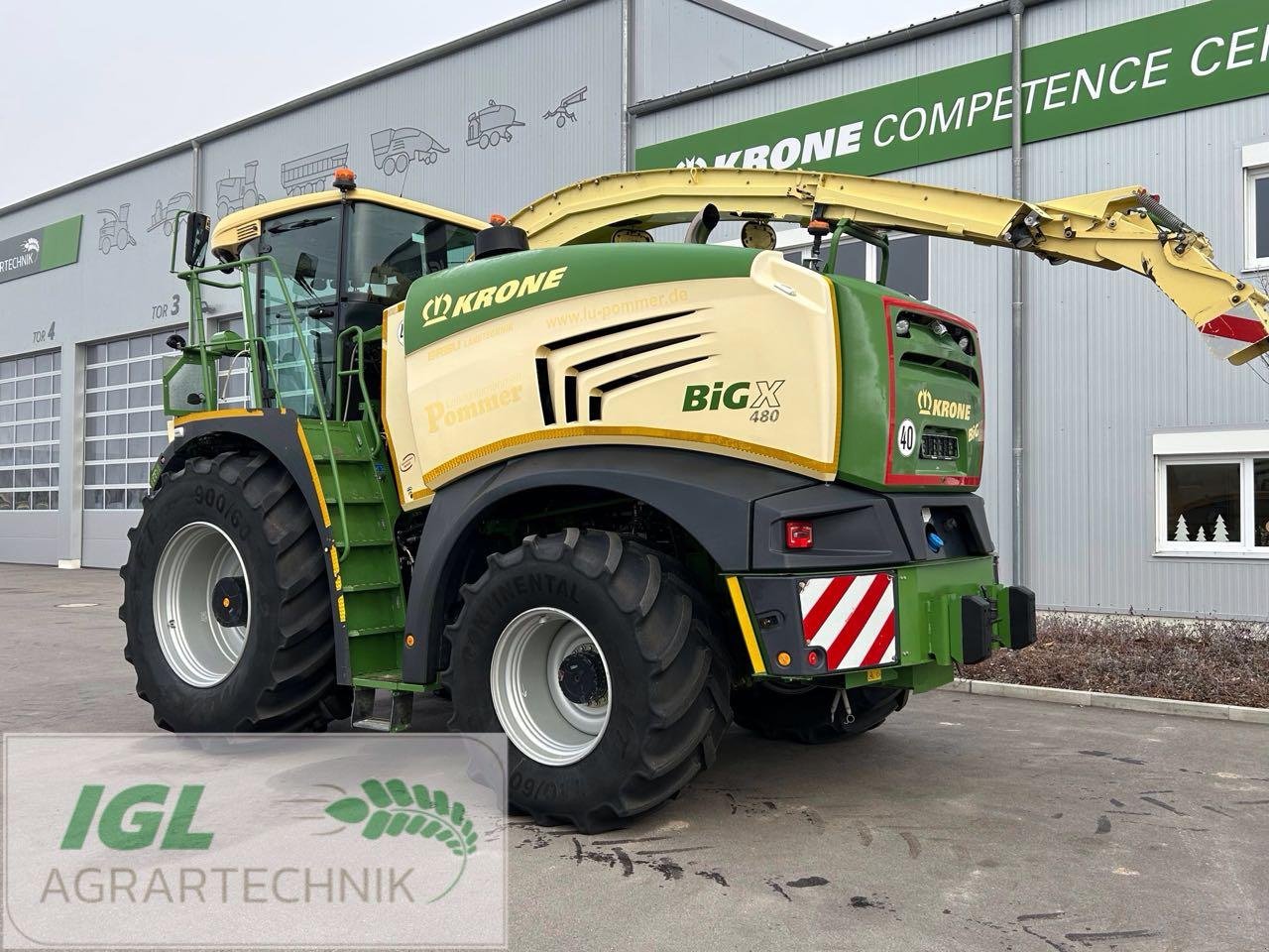 Feldhäcksler типа Krone BiG X 480, Gebrauchtmaschine в Nabburg (Фотография 3)