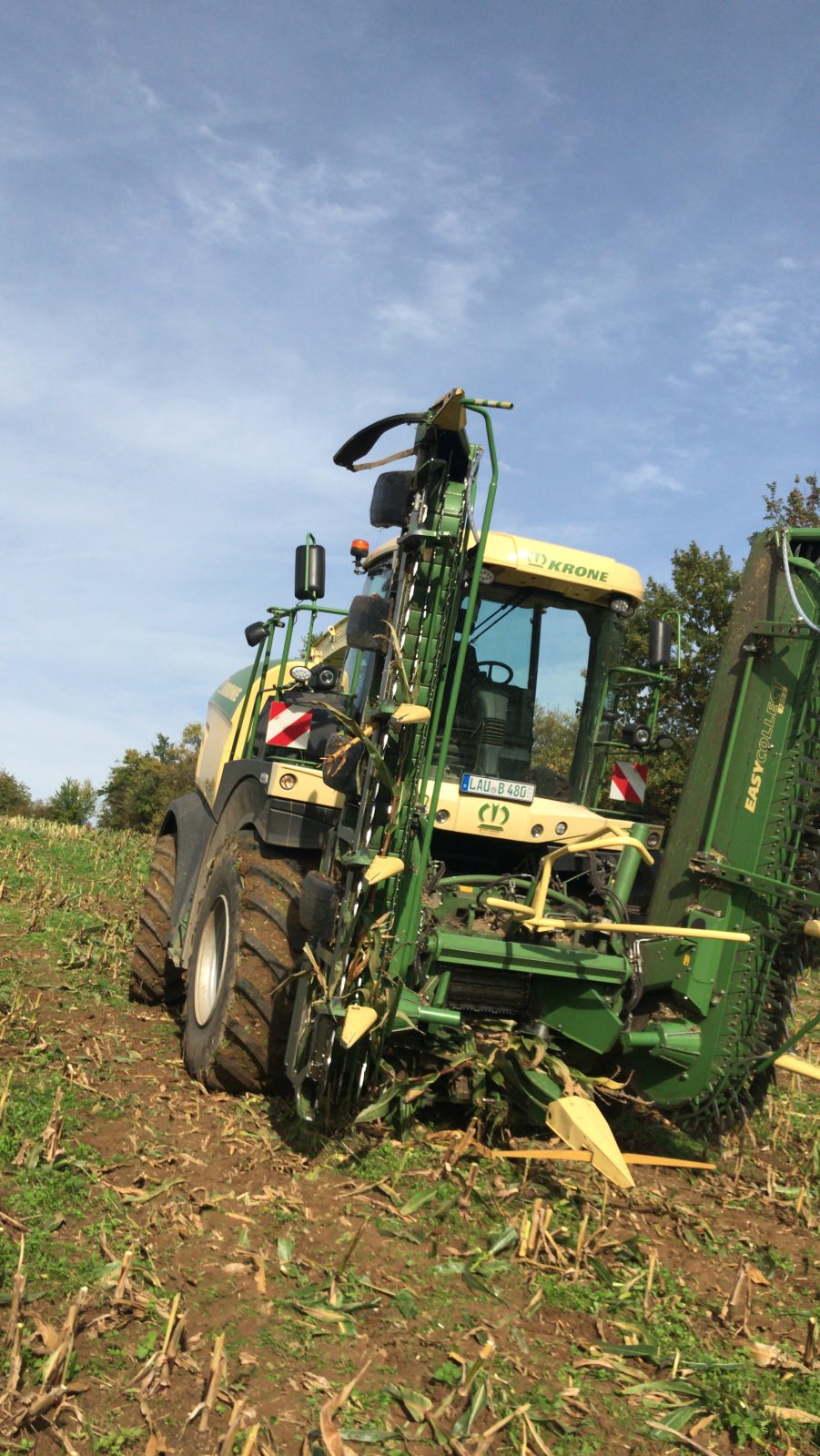 Feldhäcksler tip Krone Big X 480, Gebrauchtmaschine in Lauf (Poză 1)