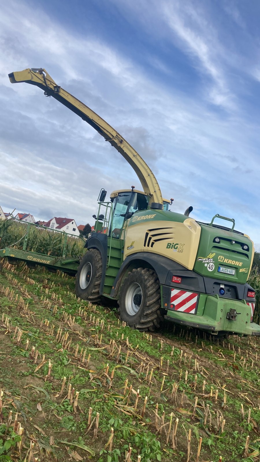 Feldhäcksler du type Krone Big X 480, Gebrauchtmaschine en Lauf (Photo 2)