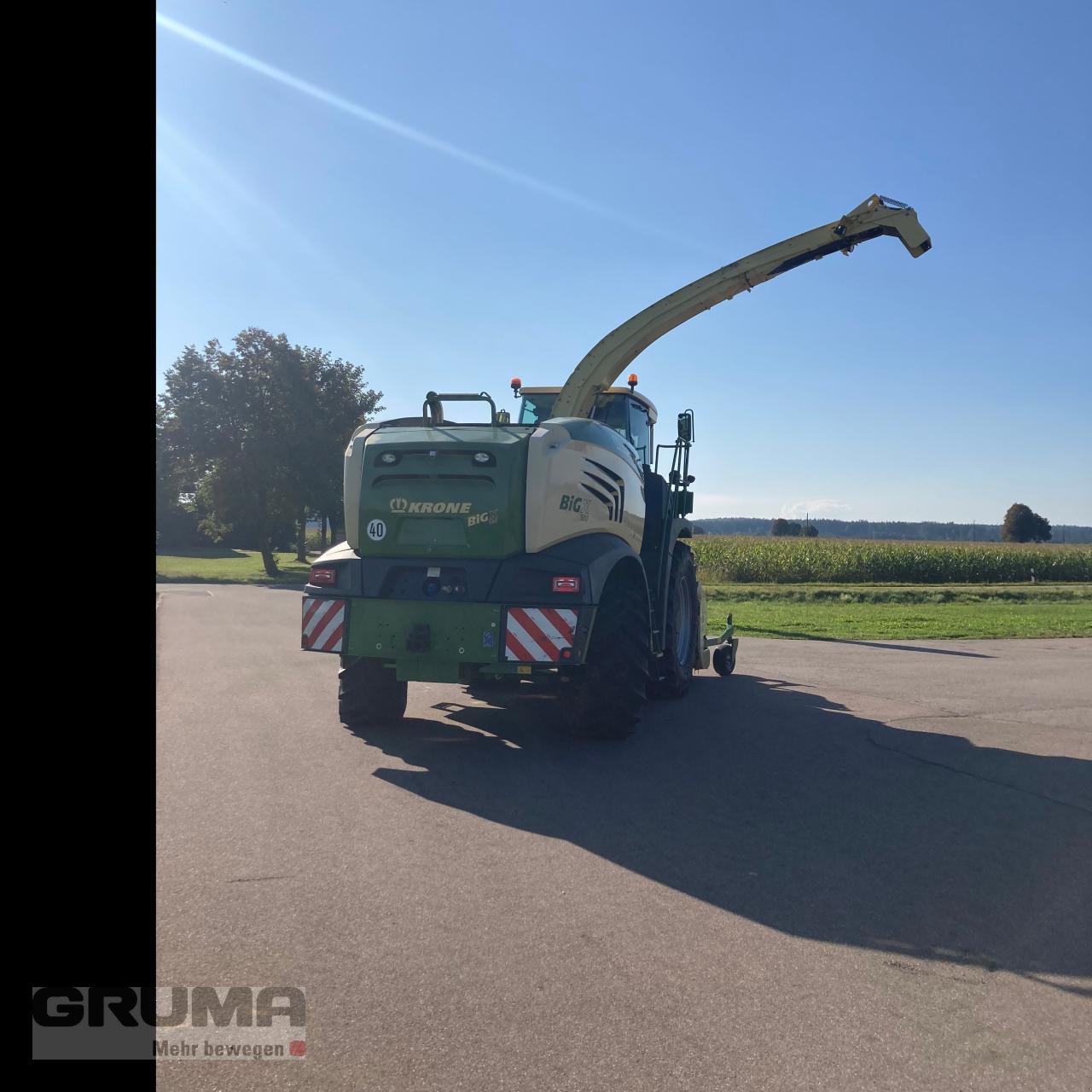 Feldhäcksler typu Krone Big X 580, Gebrauchtmaschine v Egg a.d. Günz (Obrázok 4)