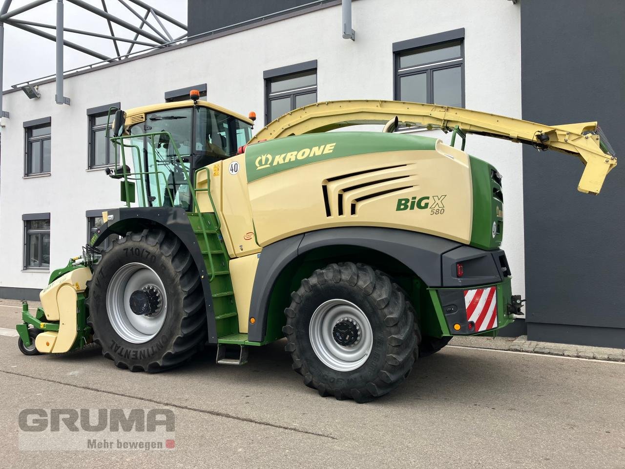 Feldhäcksler typu Krone Big X 580, Gebrauchtmaschine w Friedberg-Derching (Zdjęcie 5)