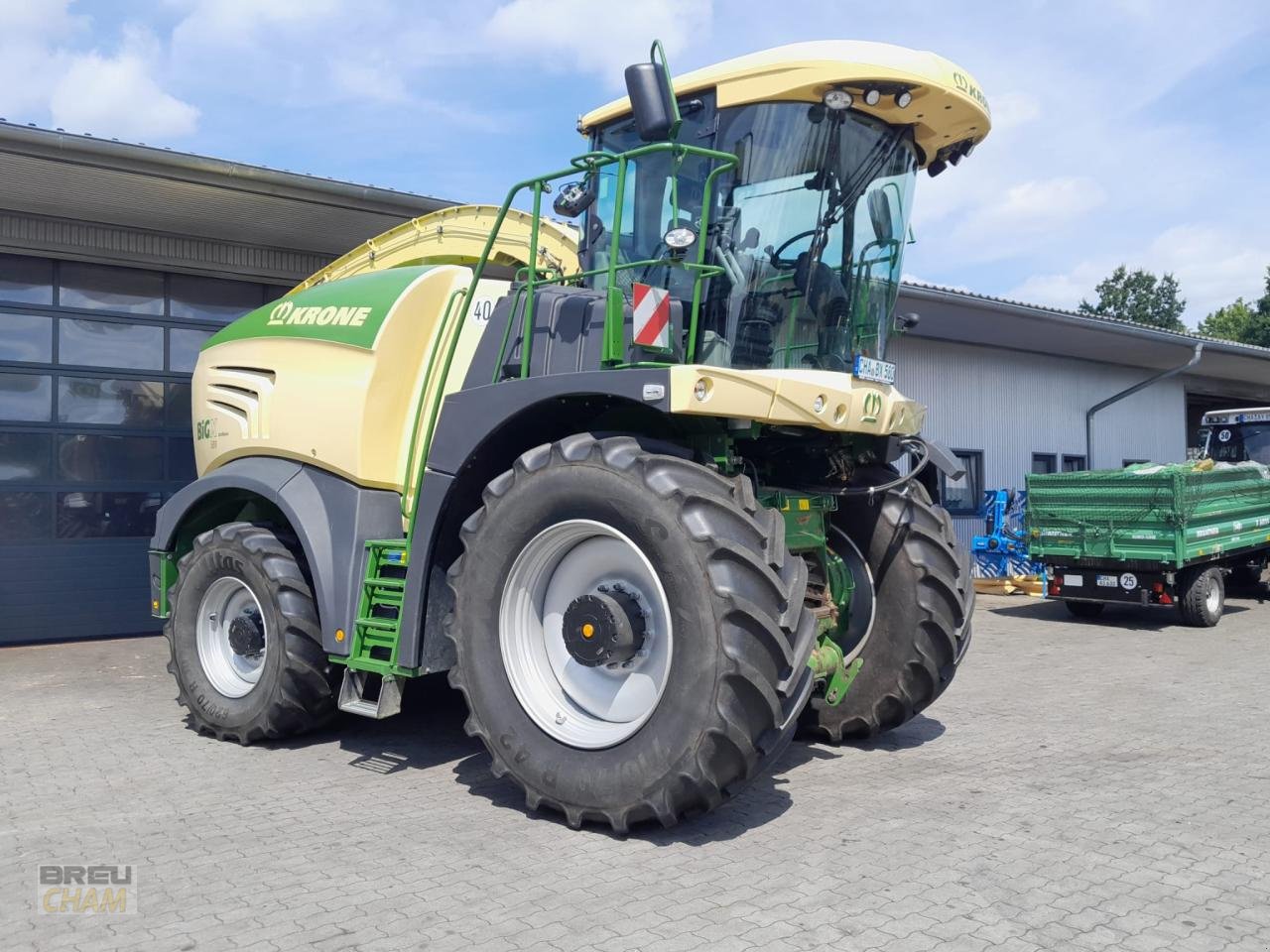 Feldhäcksler van het type Krone Big X 580, Gebrauchtmaschine in Cham (Foto 1)