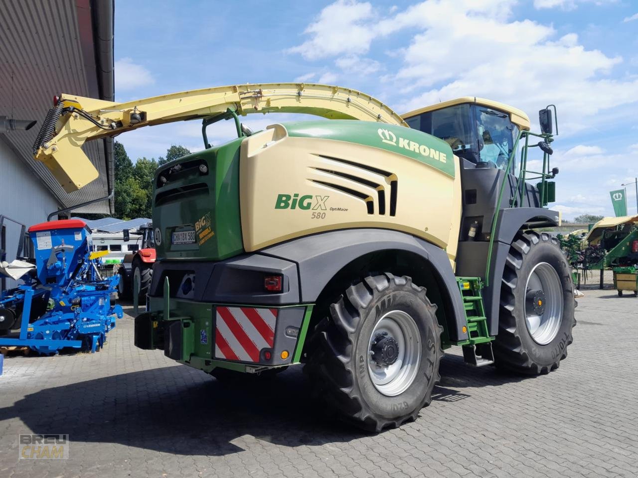 Feldhäcksler van het type Krone Big X 580, Gebrauchtmaschine in Cham (Foto 2)