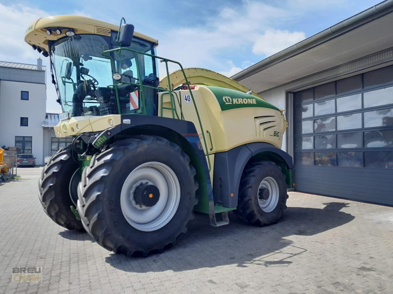 Feldhäcksler van het type Krone Big X 580, Gebrauchtmaschine in Cham (Foto 3)