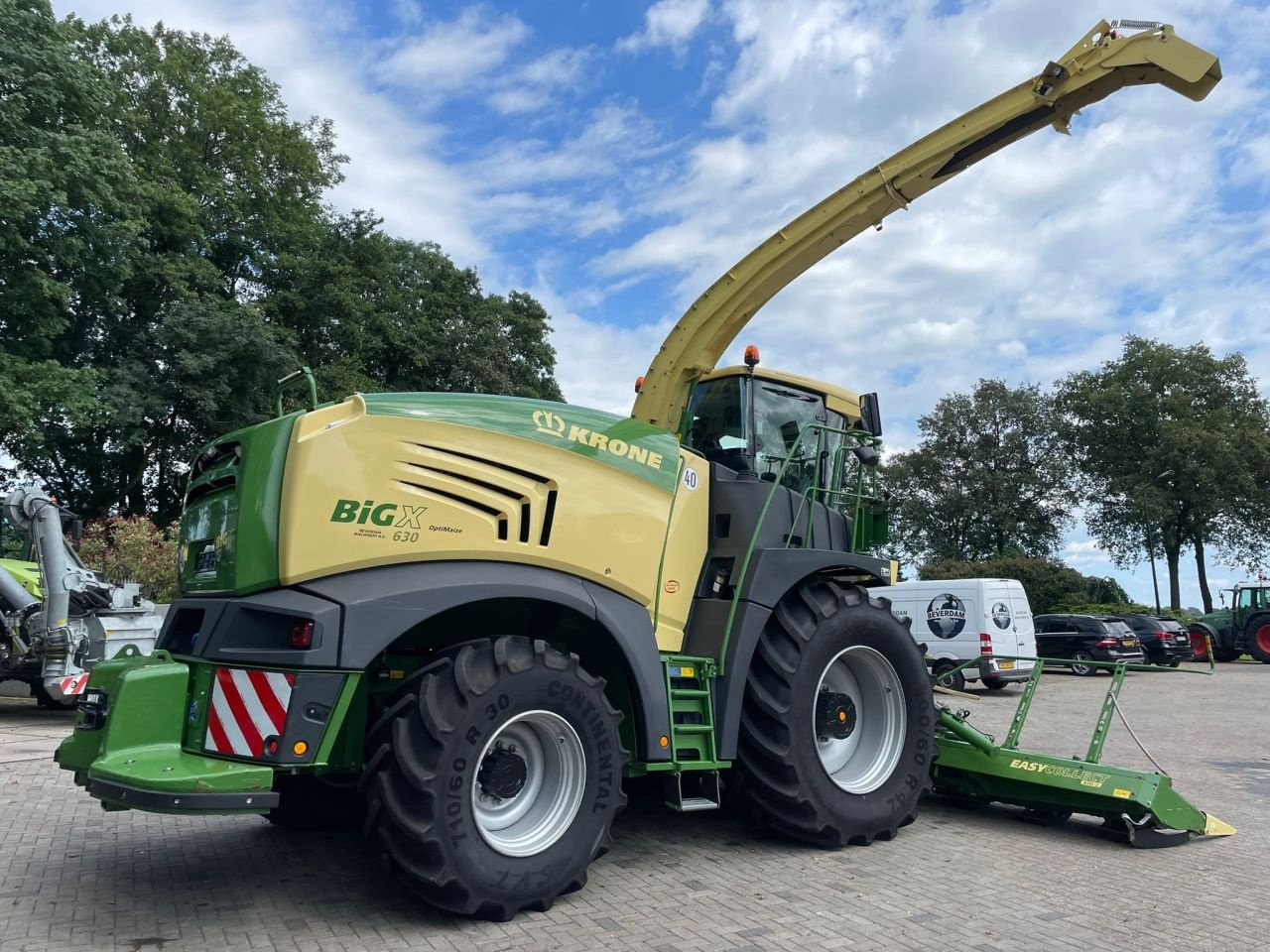 Feldhäcksler typu Krone Big X 630, Gebrauchtmaschine w Vriezenveen (Zdjęcie 3)