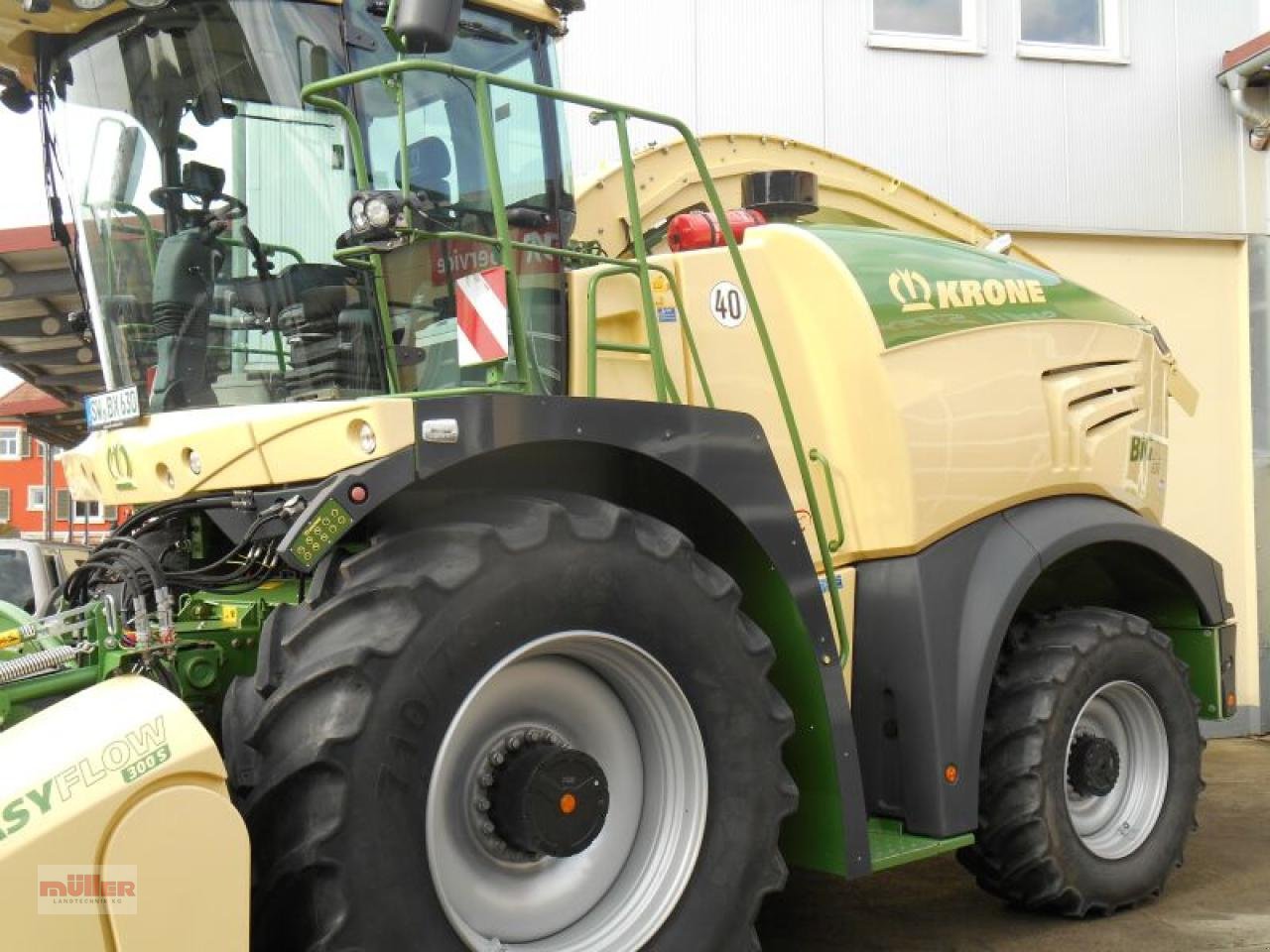 Feldhäcksler typu Krone Big X 630, Gebrauchtmaschine w Holzhausen (Zdjęcie 4)