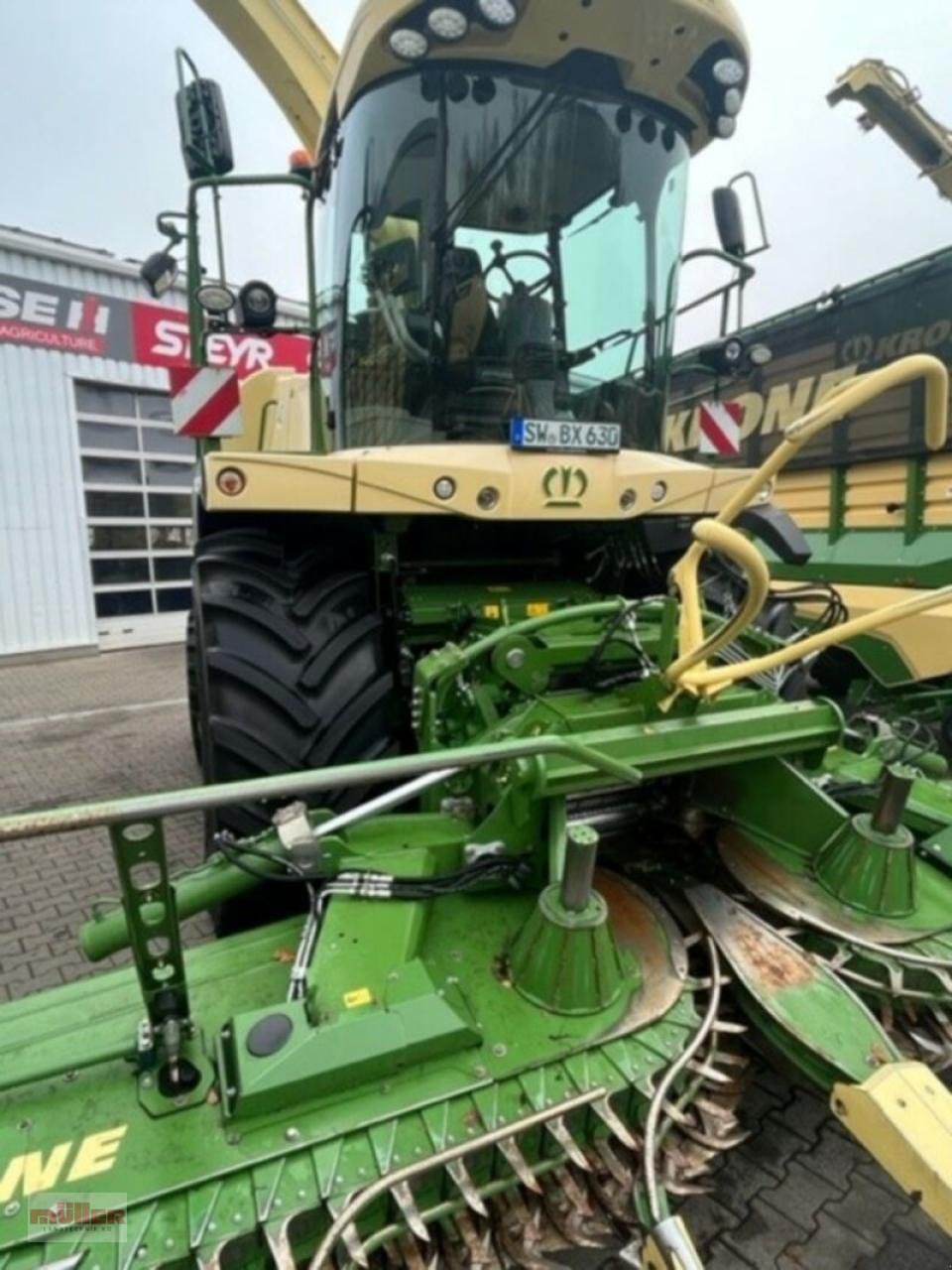 Feldhäcksler typu Krone Big X 630, Gebrauchtmaschine w Holzhausen (Zdjęcie 11)