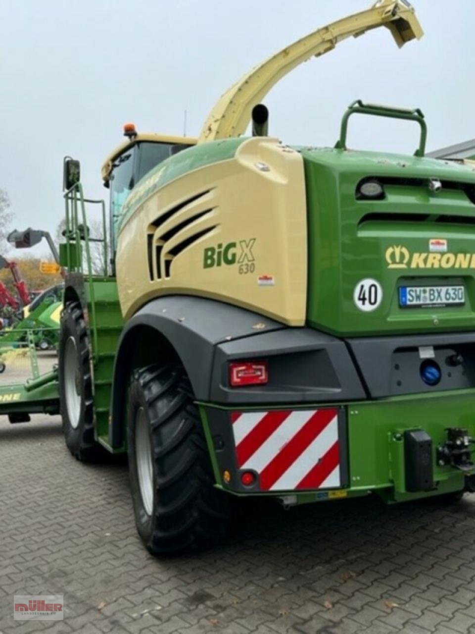 Feldhäcksler typu Krone Big X 630, Gebrauchtmaschine w Holzhausen (Zdjęcie 13)