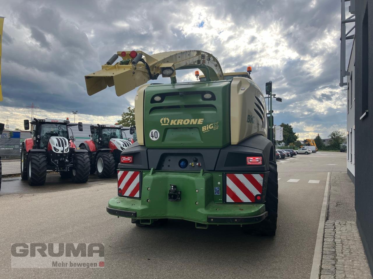 Feldhäcksler tip Krone Big X 630, Gebrauchtmaschine in Friedberg-Derching (Poză 3)