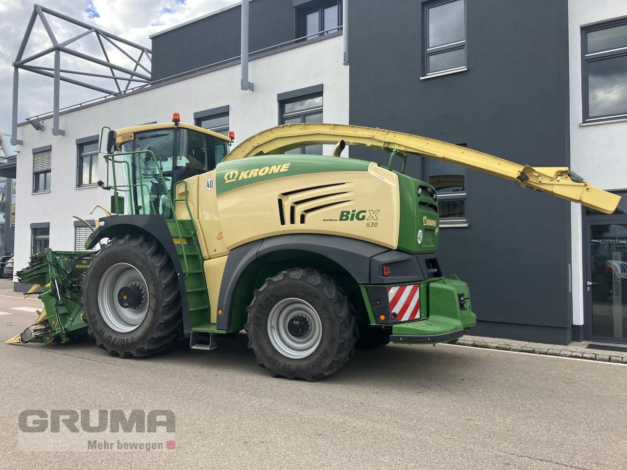 Feldhäcksler typu Krone Big X 630, Gebrauchtmaschine w Friedberg-Derching (Zdjęcie 4)