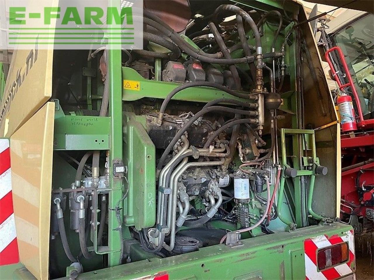 Feldhäcksler del tipo Krone big x 650, Gebrauchtmaschine en gg VEGHEL (Imagen 11)