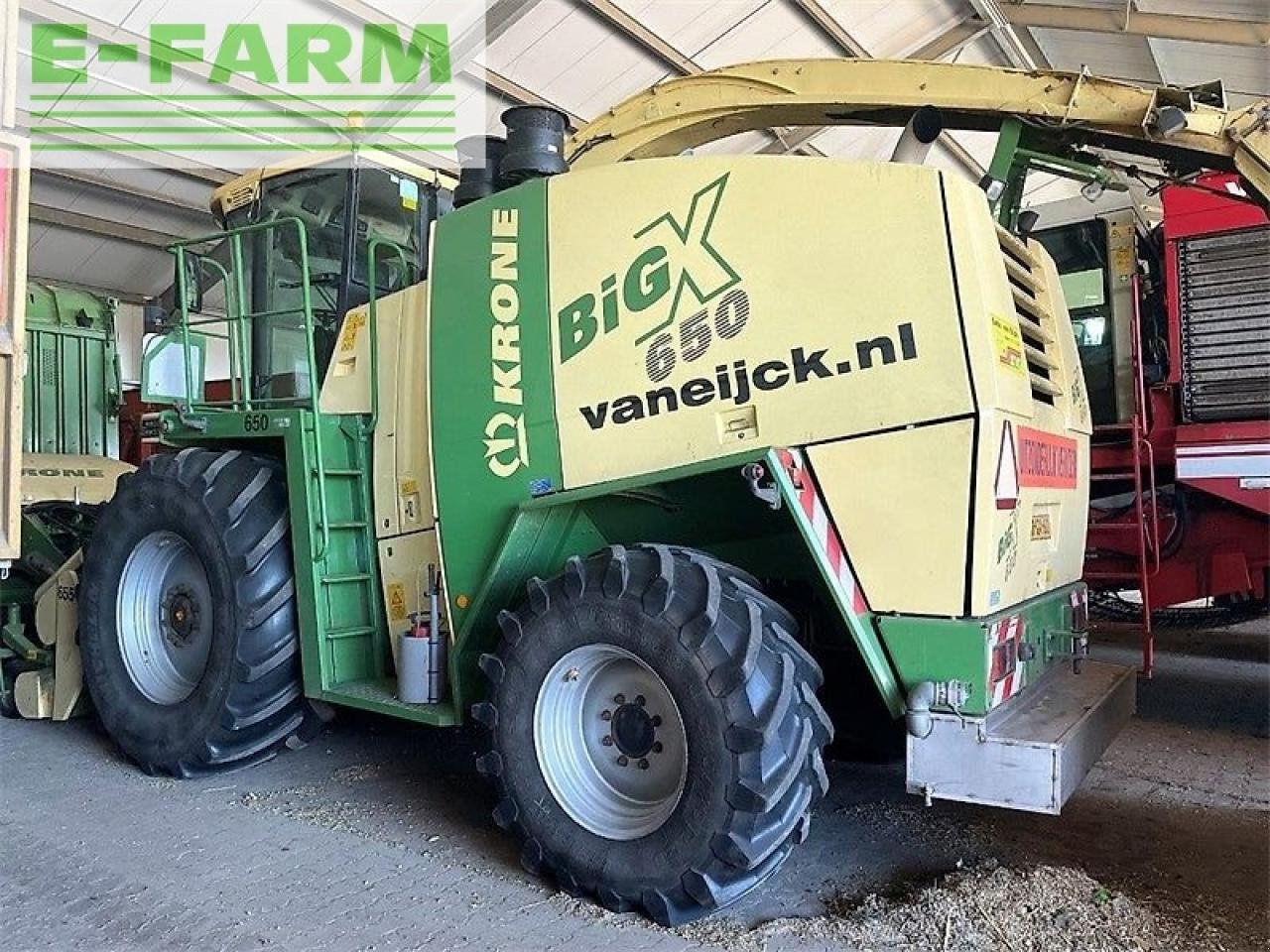 Feldhäcksler типа Krone big x 650, Gebrauchtmaschine в gg VEGHEL (Фотография 18)