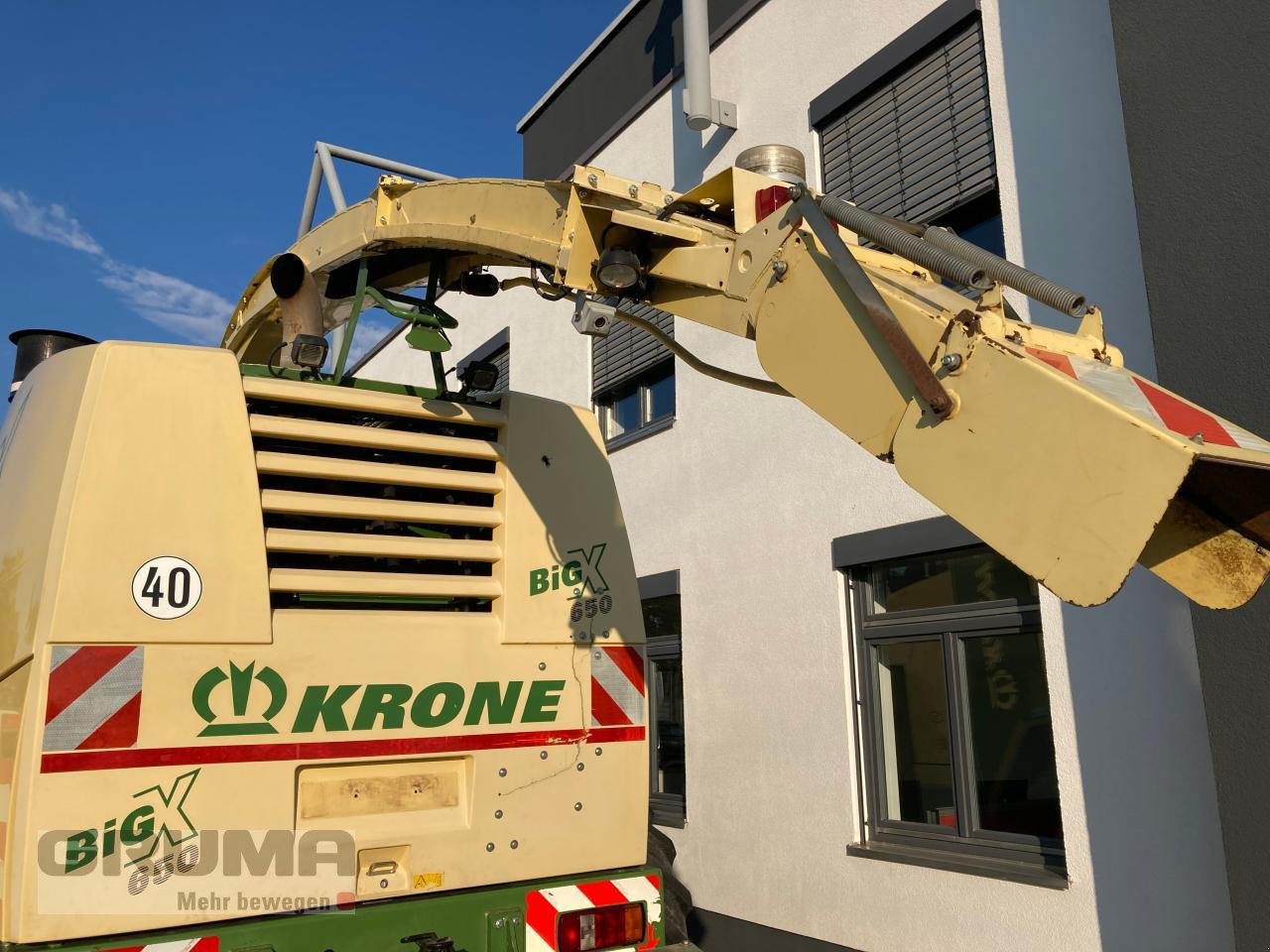 Feldhäcksler du type Krone Big X 650, Gebrauchtmaschine en Friedberg-Derching (Photo 2)