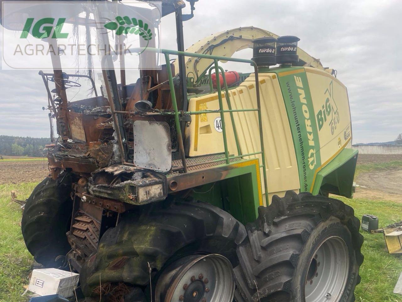 Feldhäcksler tip Krone BiG X 650, Gebrauchtmaschine in Nabburg (Poză 4)