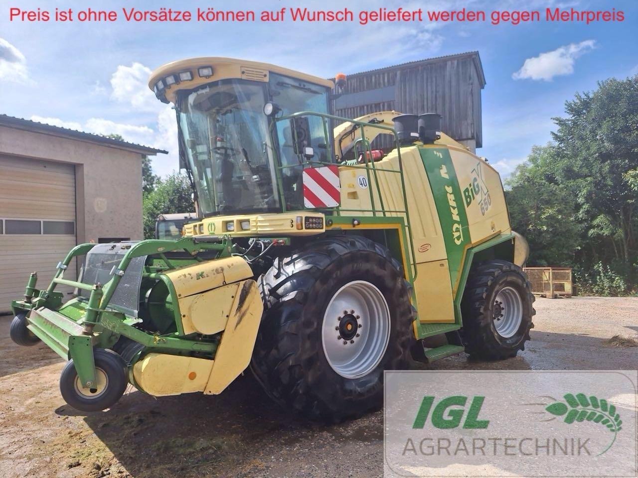 Feldhäcksler typu Krone BiG X 650, Gebrauchtmaschine w Nabburg (Zdjęcie 1)