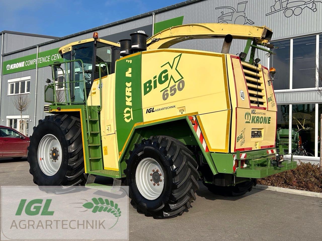 Feldhäcksler van het type Krone BiG X 650, Gebrauchtmaschine in Nabburg (Foto 2)