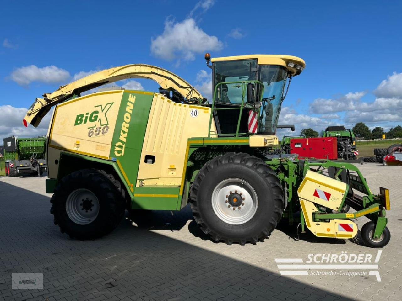 Feldhäcksler tip Krone BIG X 650, Gebrauchtmaschine in Scharrel (Poză 3)