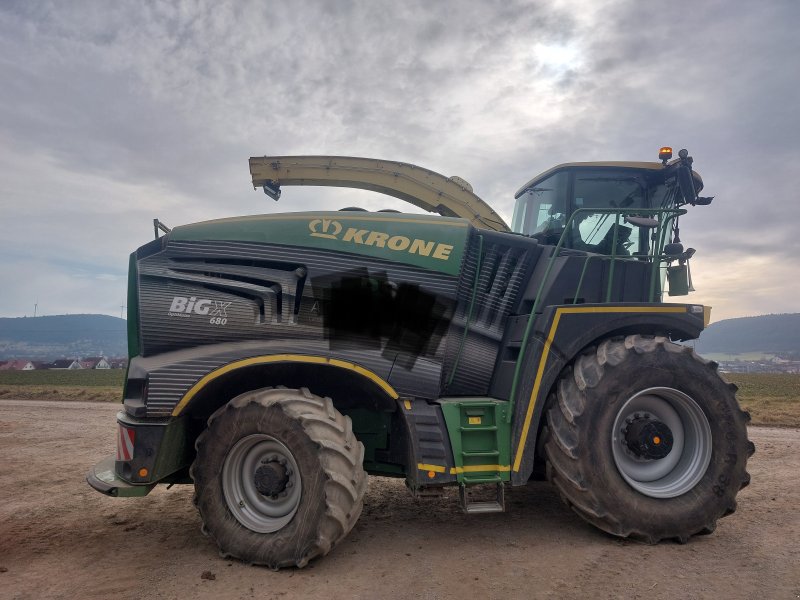 Feldhäcksler van het type Krone Big X 680, Gebrauchtmaschine in Nüdlingen (Foto 1)