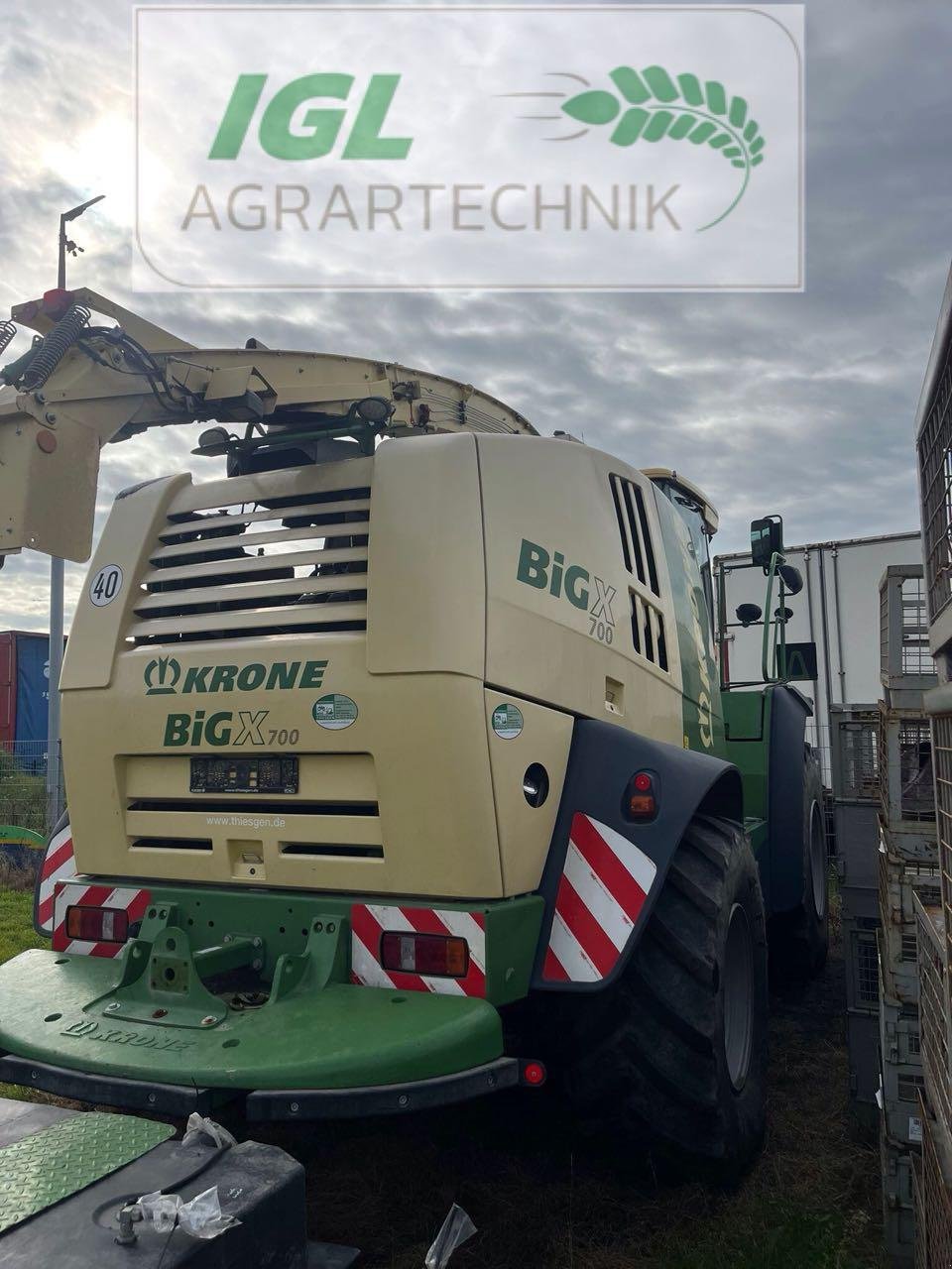 Feldhäcksler tipa Krone BiG X 700 - 3, Gebrauchtmaschine u Nabburg (Slika 2)