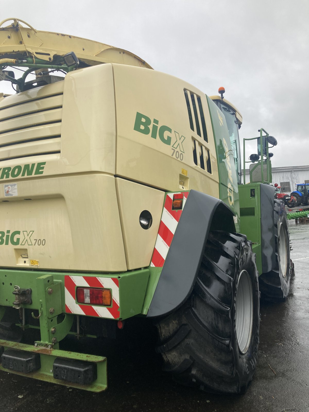 Feldhäcksler typu Krone BIG X 700, Gebrauchtmaschine w TREMEUR (Zdjęcie 4)