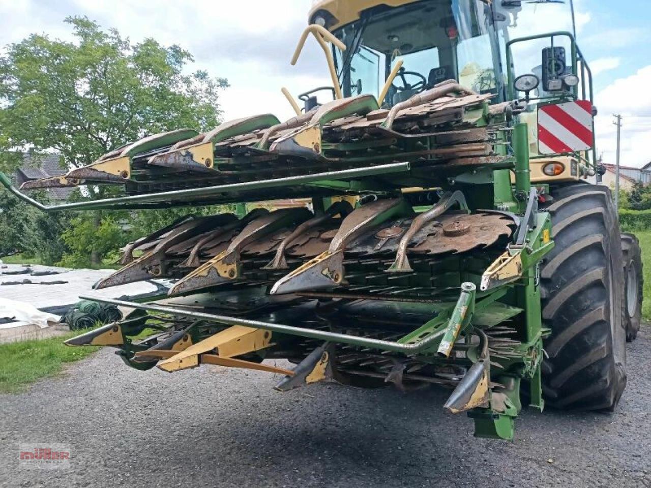 Feldhäcksler van het type Krone Big X 700, Gebrauchtmaschine in Holzhausen (Foto 1)