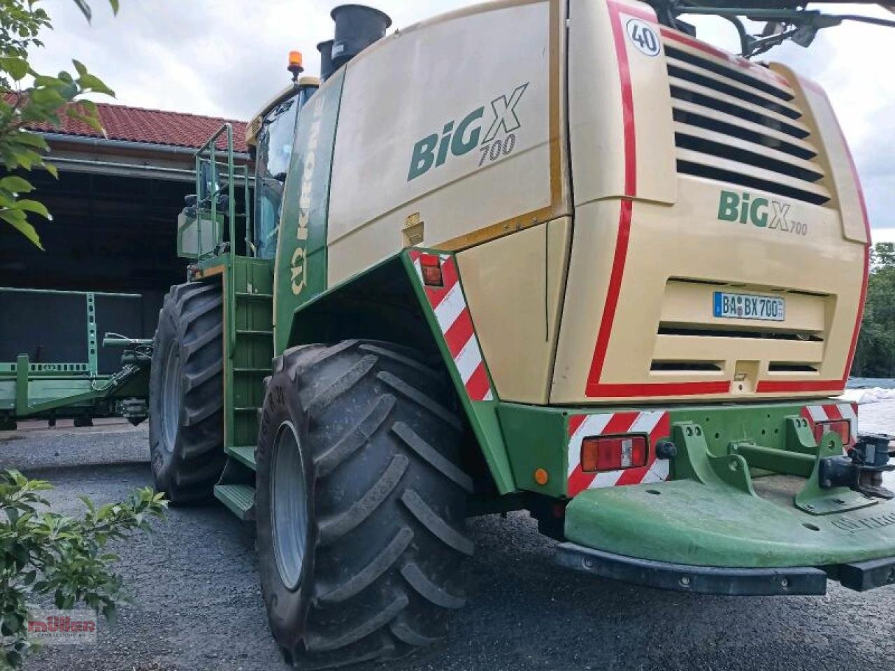 Feldhäcksler a típus Krone Big X 700, Gebrauchtmaschine ekkor: Holzhausen (Kép 3)