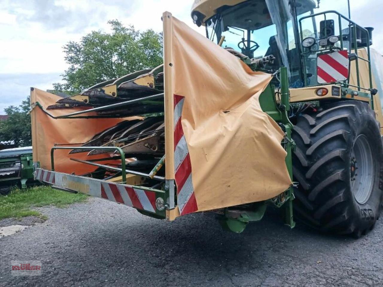 Feldhäcksler a típus Krone Big X 700, Gebrauchtmaschine ekkor: Holzhausen (Kép 10)