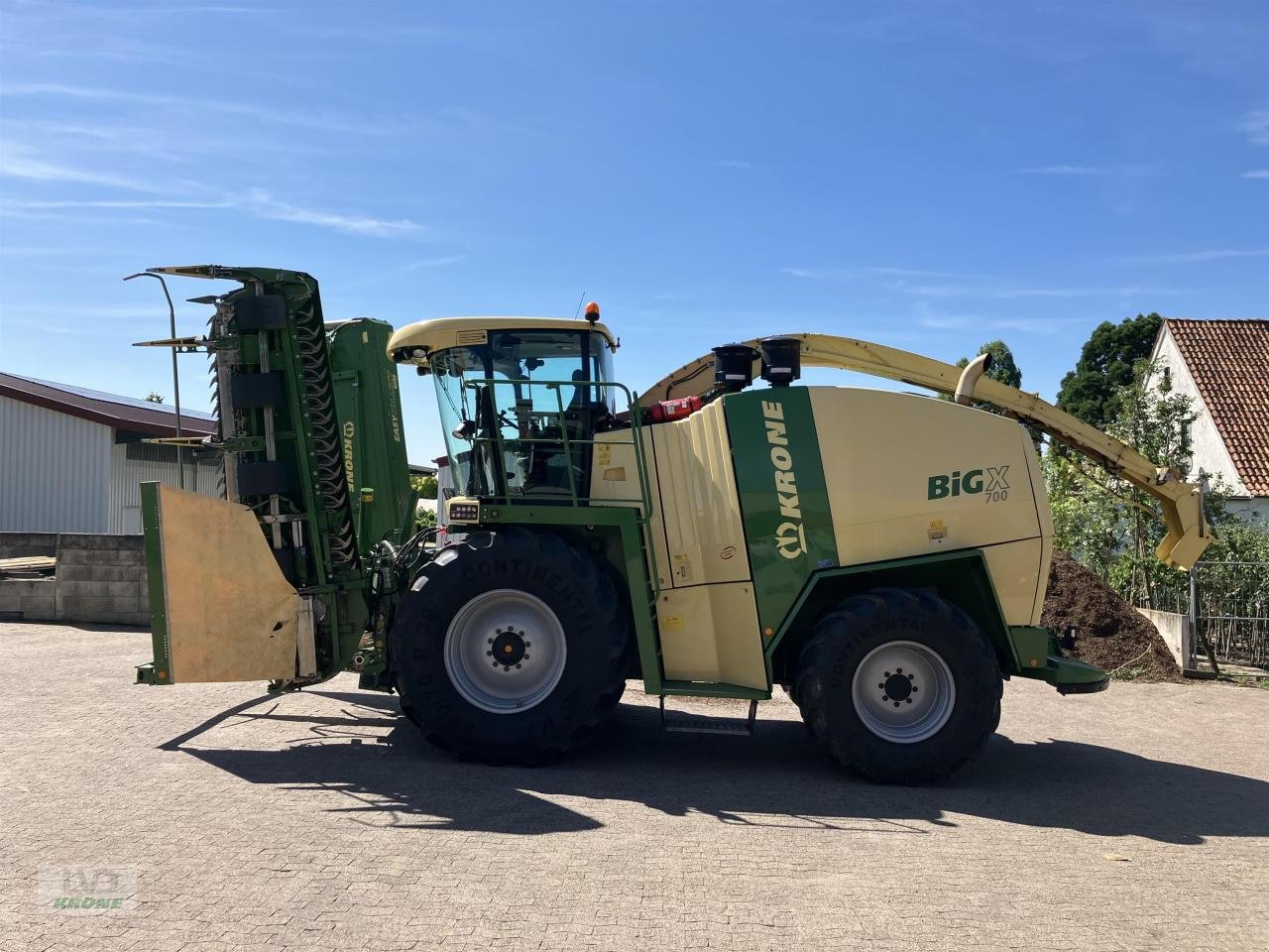 Feldhäcksler van het type Krone BIG X 700, Gebrauchtmaschine in Spelle (Foto 3)