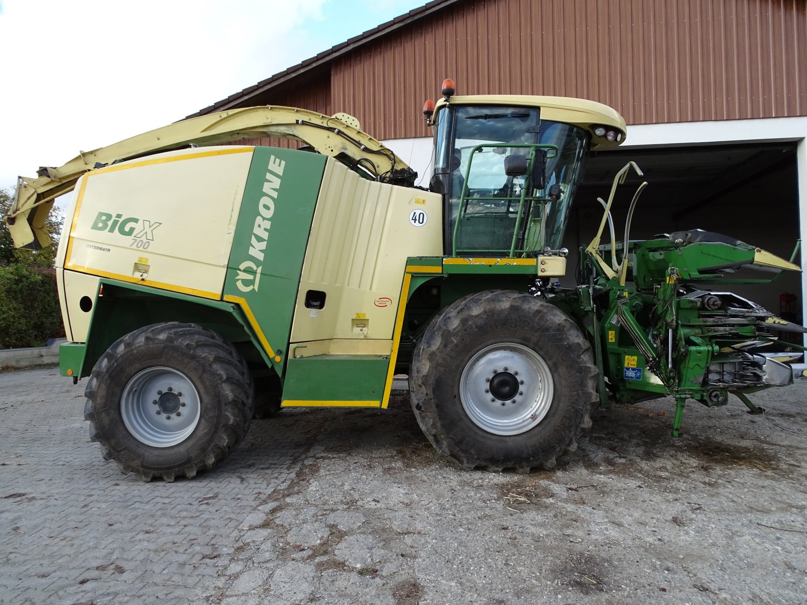 Feldhäcksler del tipo Krone Big X 700, Gebrauchtmaschine In Kirchdorf (Immagine 1)