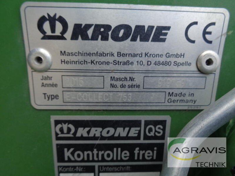 Feldhäcksler del tipo Krone BIG X 770, Gebrauchtmaschine In Nartum (Immagine 5)