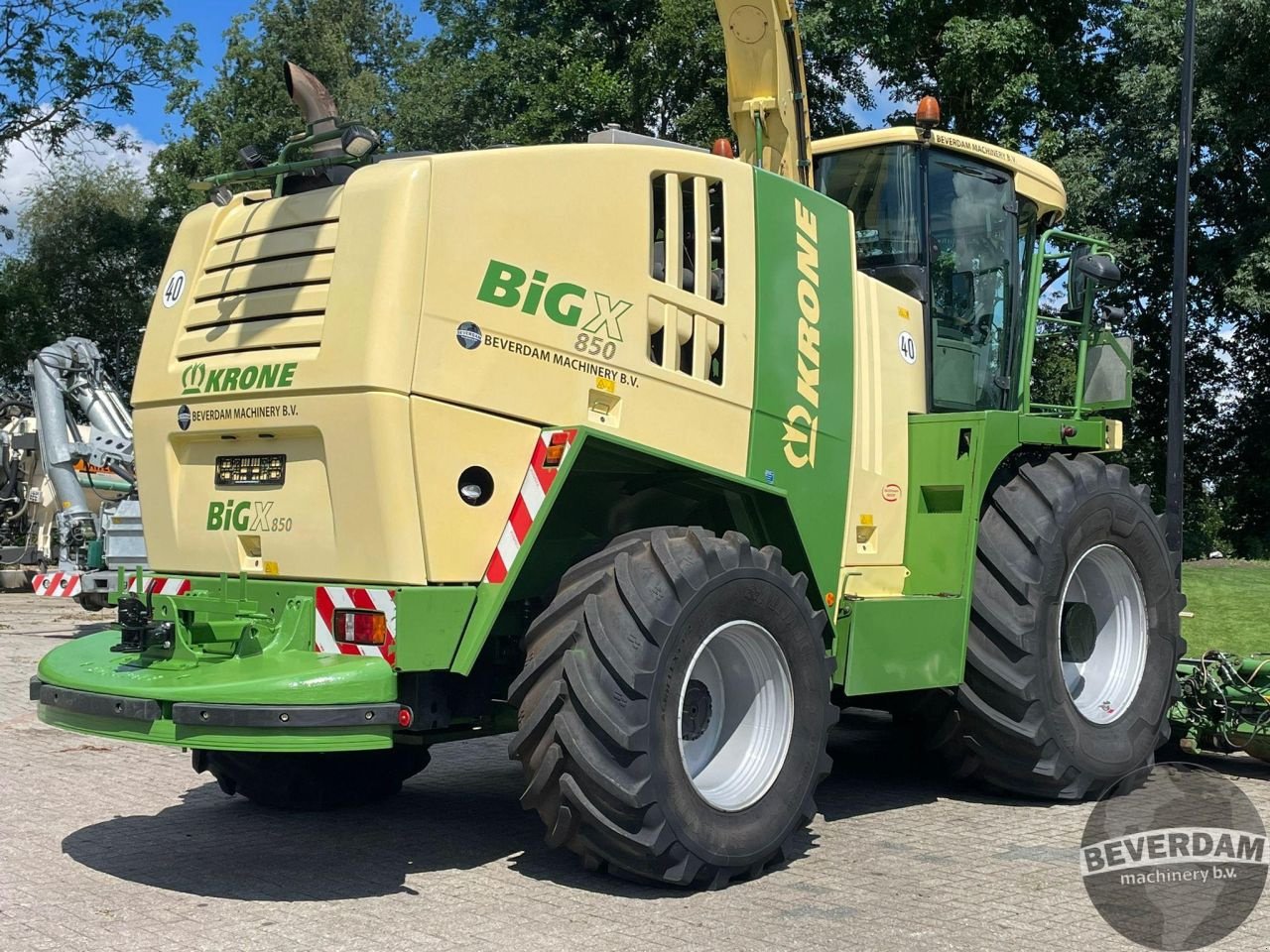 Feldhäcksler typu Krone Big X 850, Gebrauchtmaschine w Vriezenveen (Zdjęcie 4)