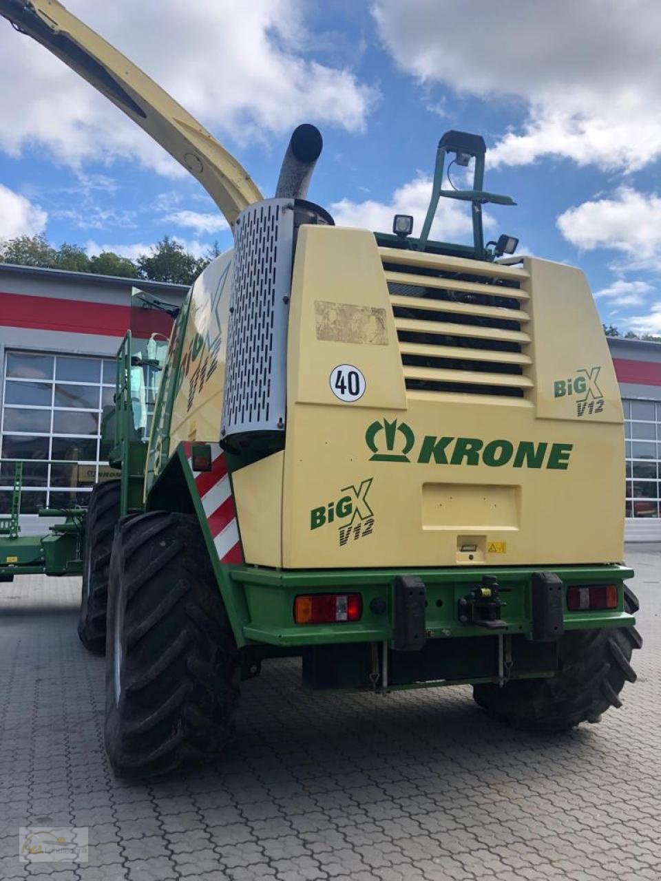 Feldhäcksler des Typs Krone Big X V 12, Gebrauchtmaschine in Pfreimd (Bild 3)