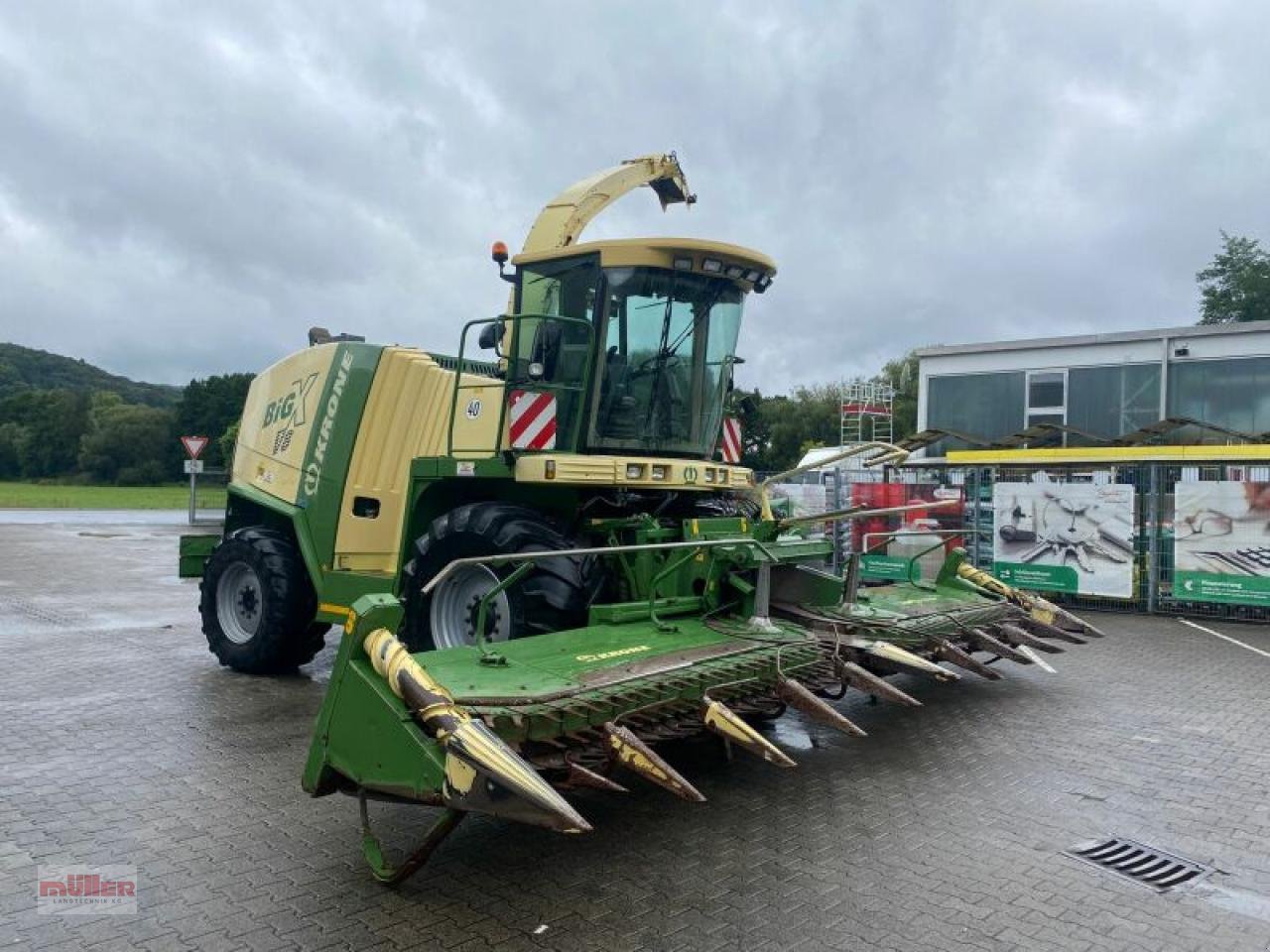 Feldhäcksler van het type Krone Big X V 8, Gebrauchtmaschine in Holzhausen (Foto 1)