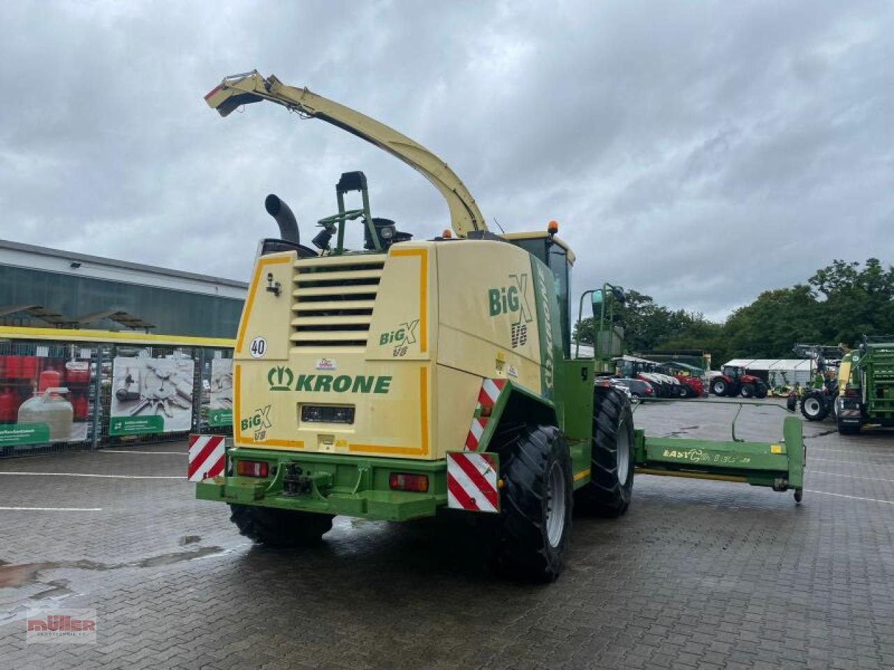 Feldhäcksler a típus Krone Big X V 8, Gebrauchtmaschine ekkor: Holzhausen (Kép 2)