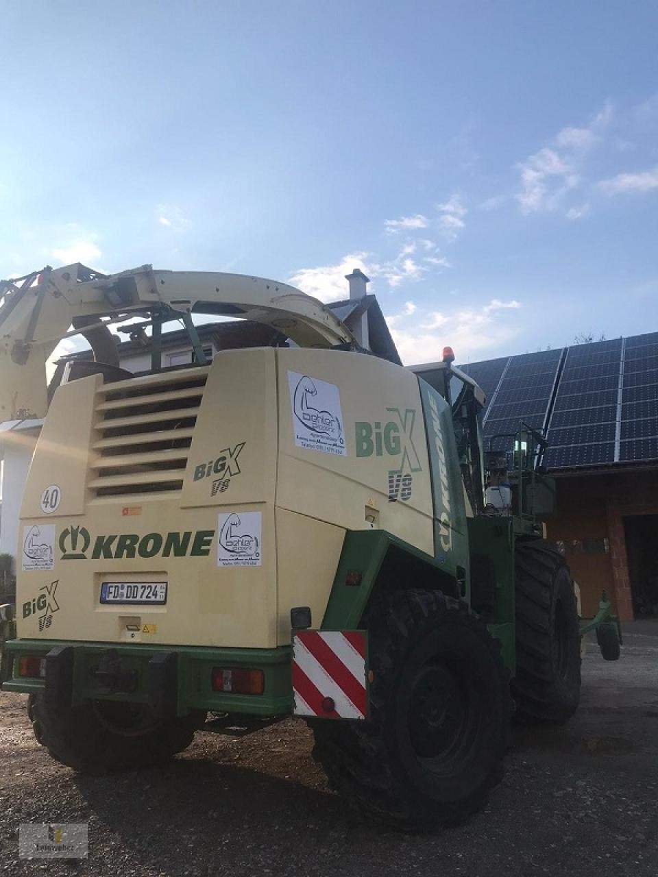 Feldhäcksler tip Krone Big X V8, Gebrauchtmaschine in Neuhof - Dorfborn (Poză 3)