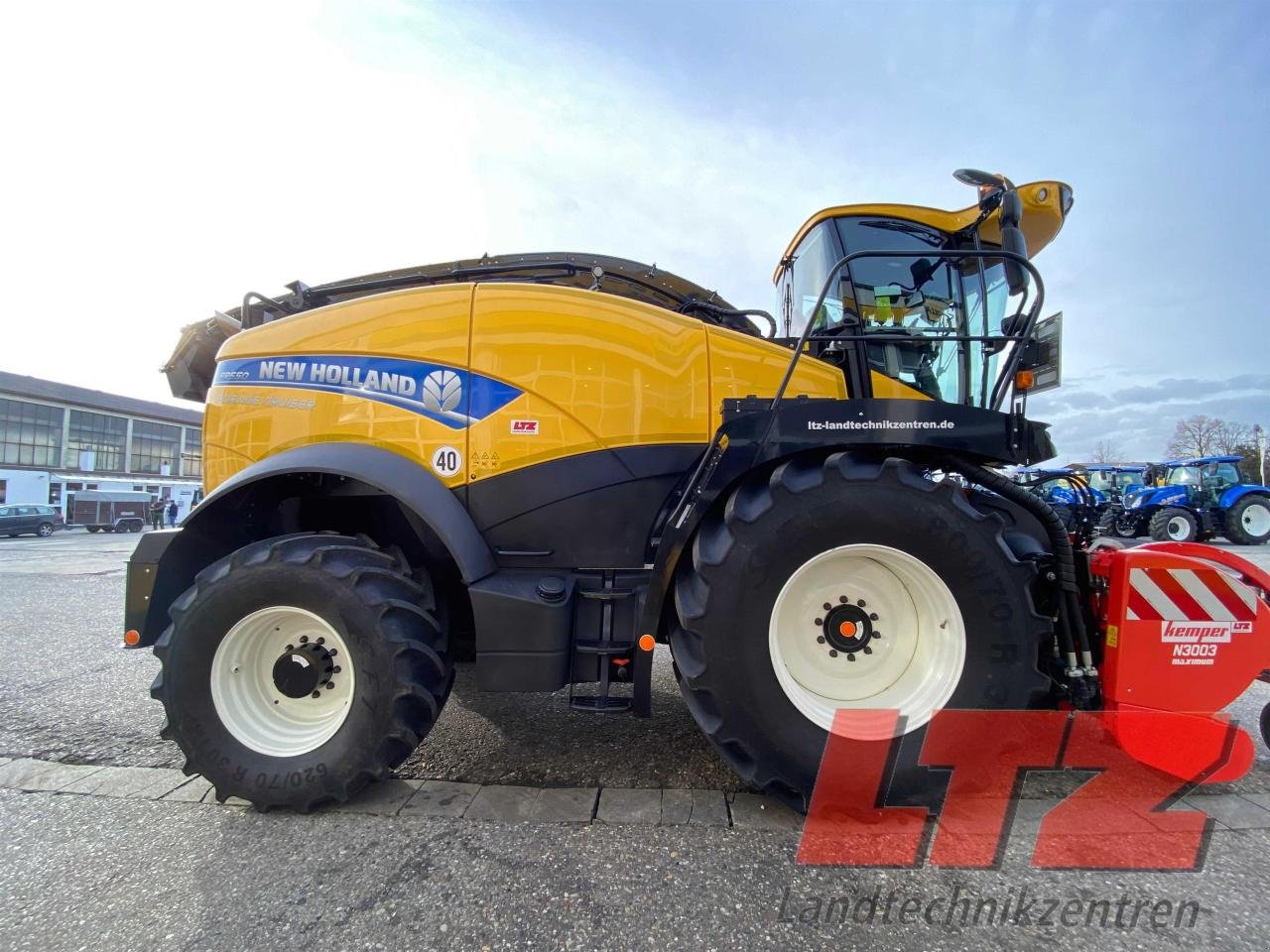 Feldhäcksler Türe ait New Holland FR 550 ST5, Neumaschine içinde Ampfing (resim 3)