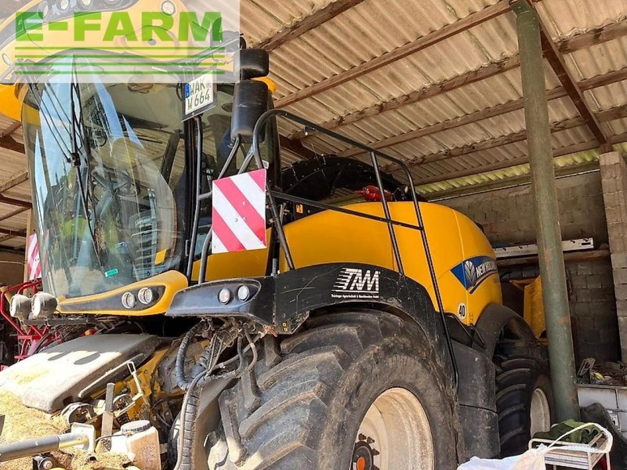 Feldhäcksler van het type New Holland fr 550, Gebrauchtmaschine in ANRODE / OT LENGEFELD (Foto 2)