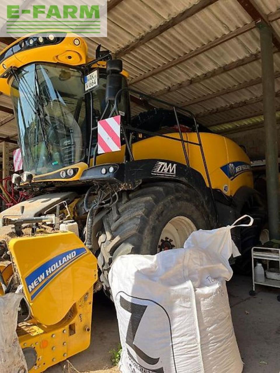 Feldhäcksler van het type New Holland fr 550, Gebrauchtmaschine in ANRODE / OT LENGEFELD (Foto 3)