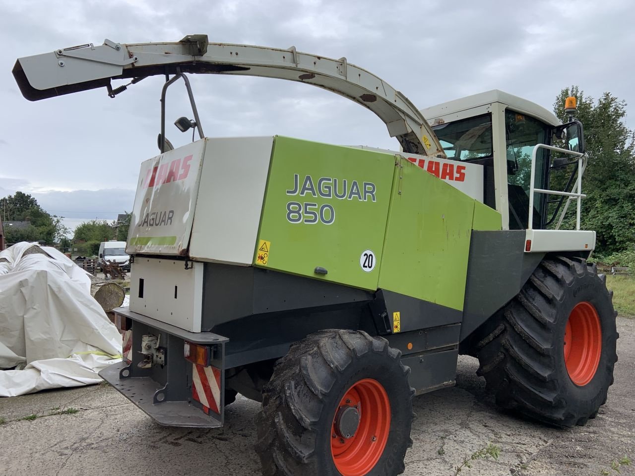 Feldhäcksler des Typs Sonstige Claas Jaguar 850 4wd, Gebrauchtmaschine in Midwolda (Bild 4)