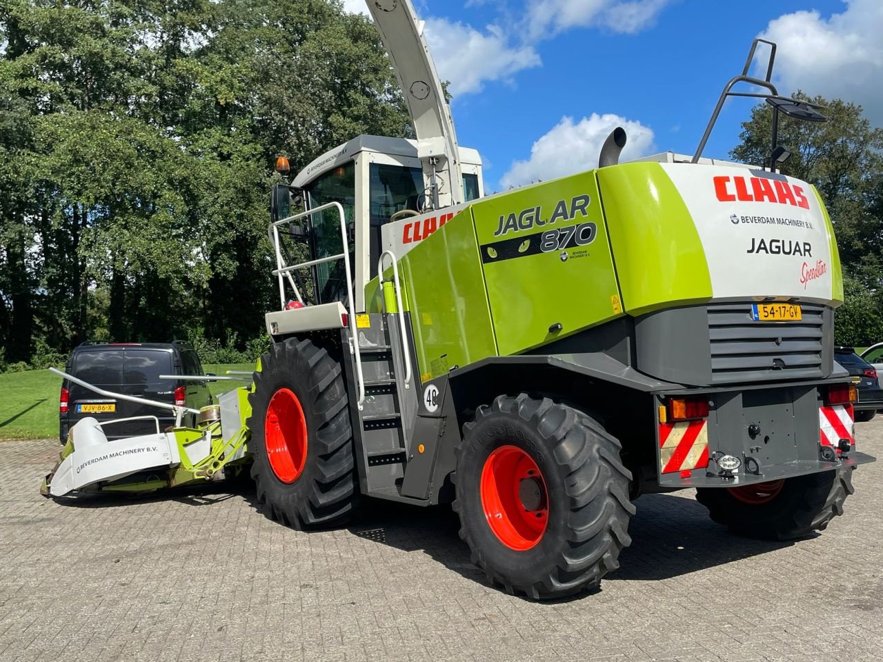 Feldhäcksler tip Sonstige Claas Jaguar 870, Gebrauchtmaschine in Vriezenveen (Poză 3)