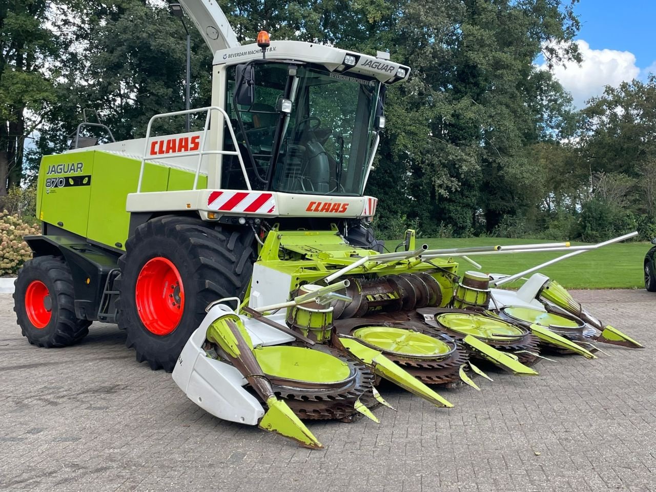 Feldhäcksler tip Sonstige Claas Jaguar 870, Gebrauchtmaschine in Vriezenveen (Poză 2)