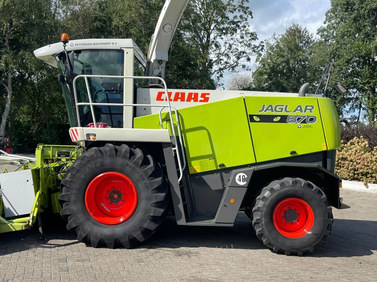 Feldhäcksler Türe ait Sonstige Claas Jaguar 870, Gebrauchtmaschine içinde Vriezenveen (resim 5)