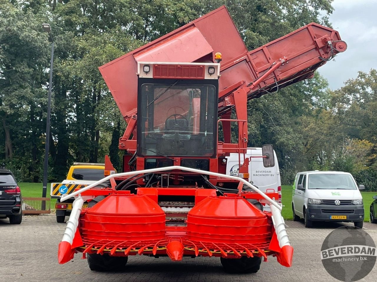 Feldhäcksler des Typs Sonstige Hesston 7730 bunkerhakselaar, Gebrauchtmaschine in Vriezenveen (Bild 8)