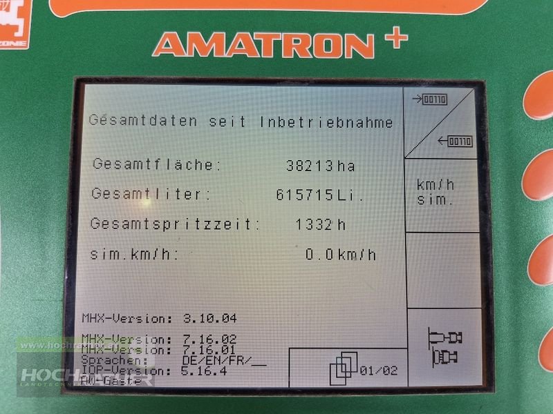 Feldspritze типа Amazone UX 6200 super, Gebrauchtmaschine в Kronstorf (Фотография 16)