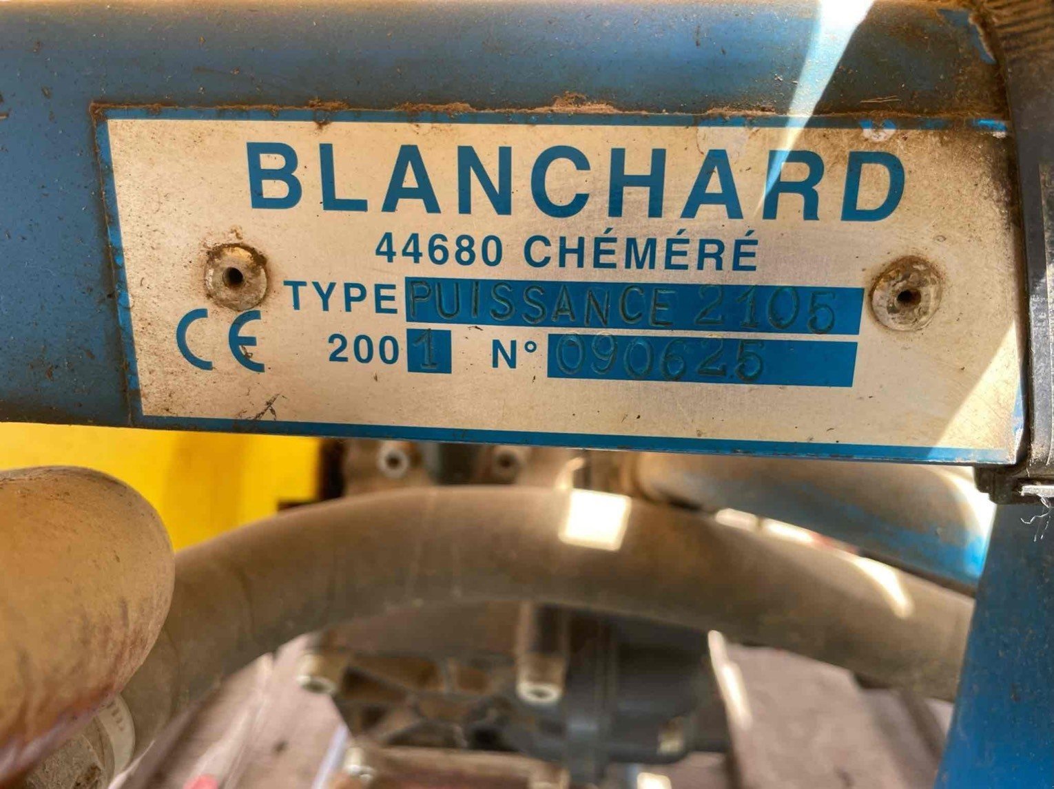 Feldspritze Türe ait Blanchard Pulvérisateur - autre 15M Blanchard, Gebrauchtmaschine içinde SAINT CLAIR SUR ELLE (resim 5)