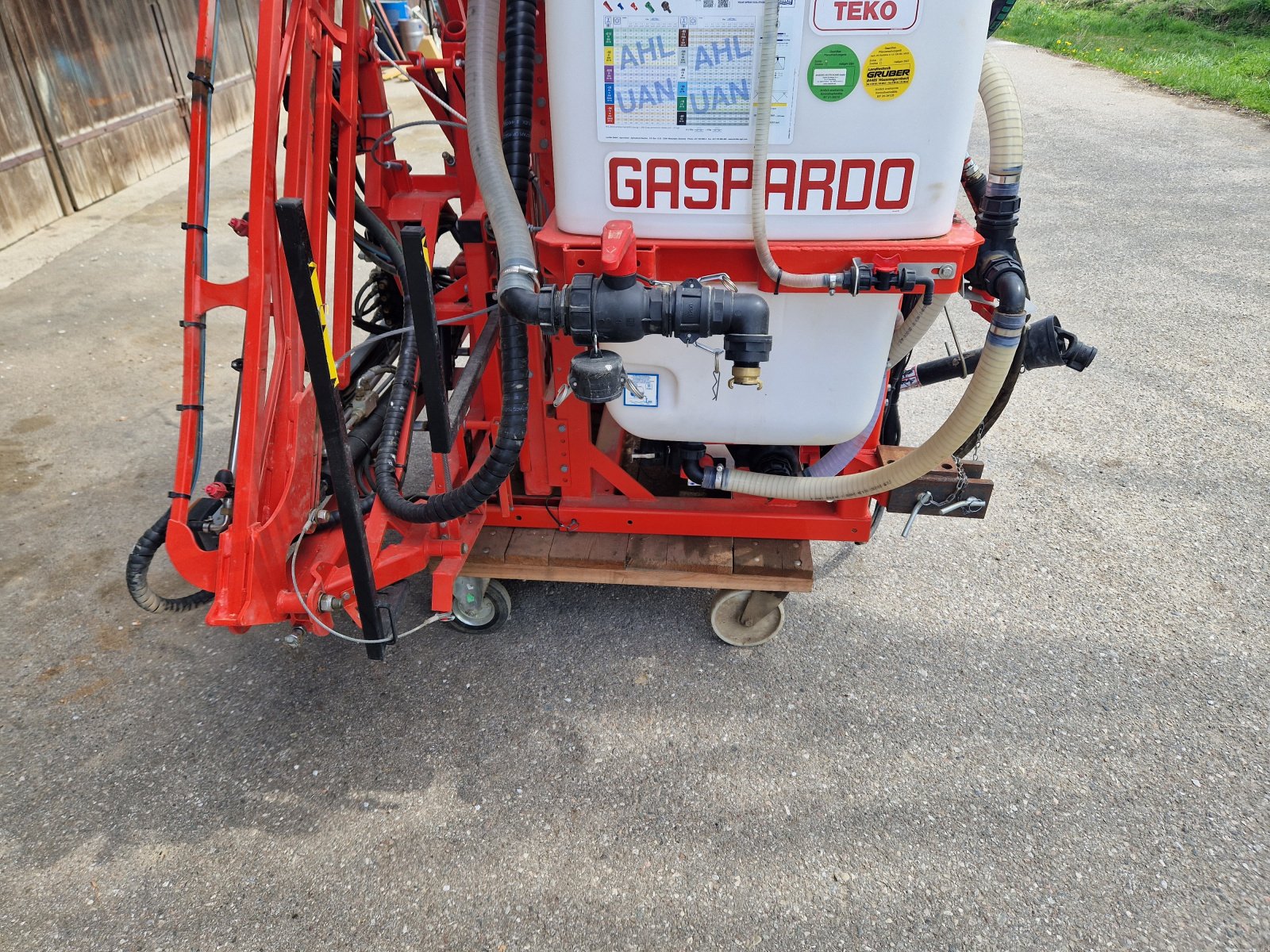 Feldspritze Türe ait Gaspardo Feldspritze Gaspardo Teko 1000 Tüv neu 15m Spritze, Gebrauchtmaschine içinde Palling (resim 13)