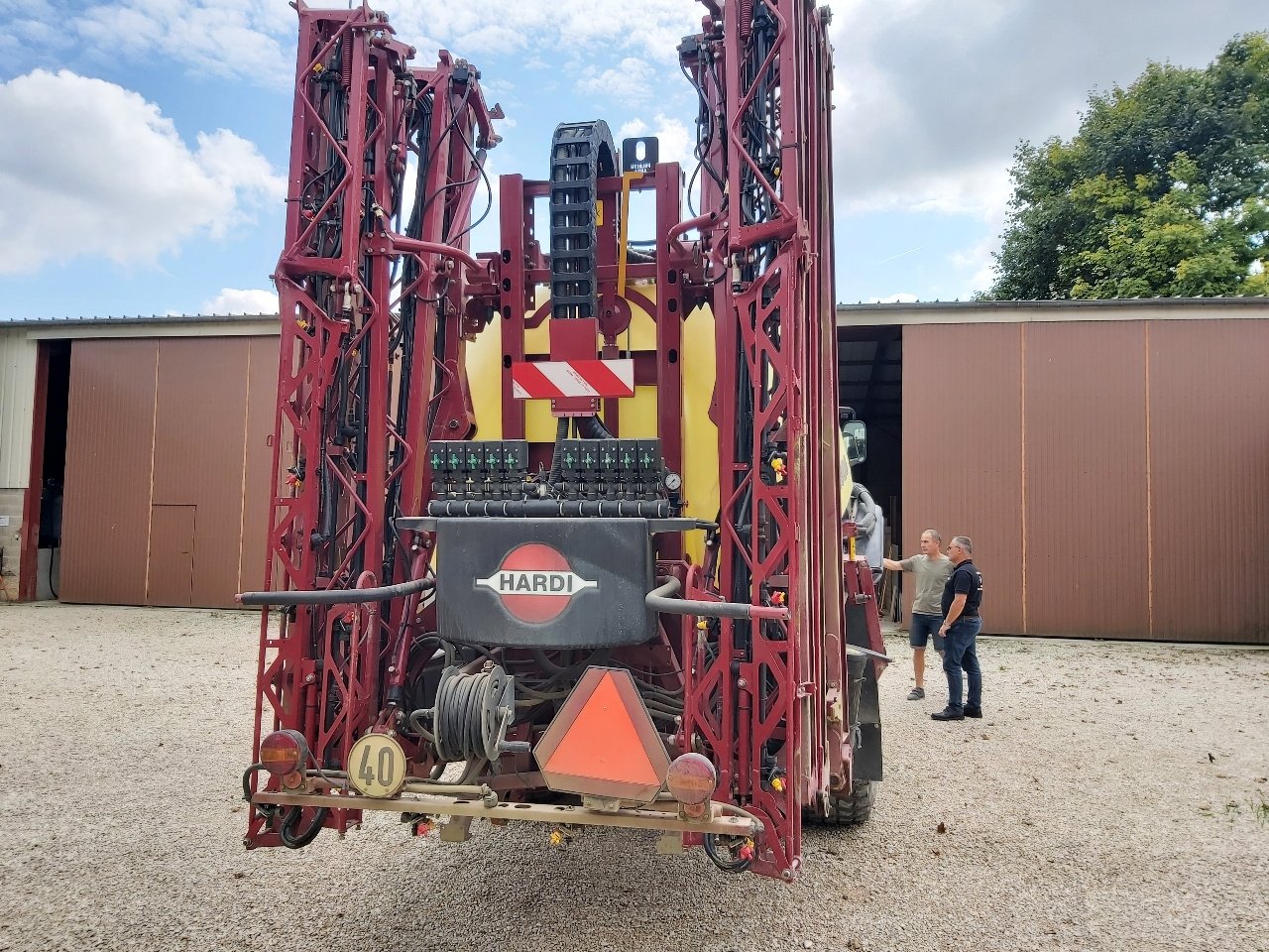 Feldspritze tip Hardi mega 1800, Gebrauchtmaschine in VERT TOULON (Poză 8)