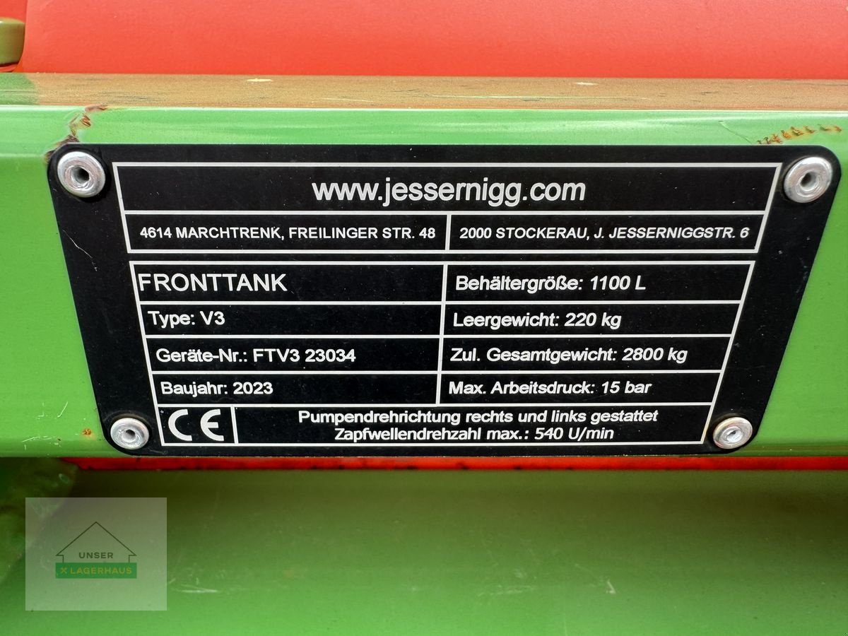 Feldspritze Türe ait Jessernigg FTH 1100, Neumaschine içinde Hartberg (resim 5)