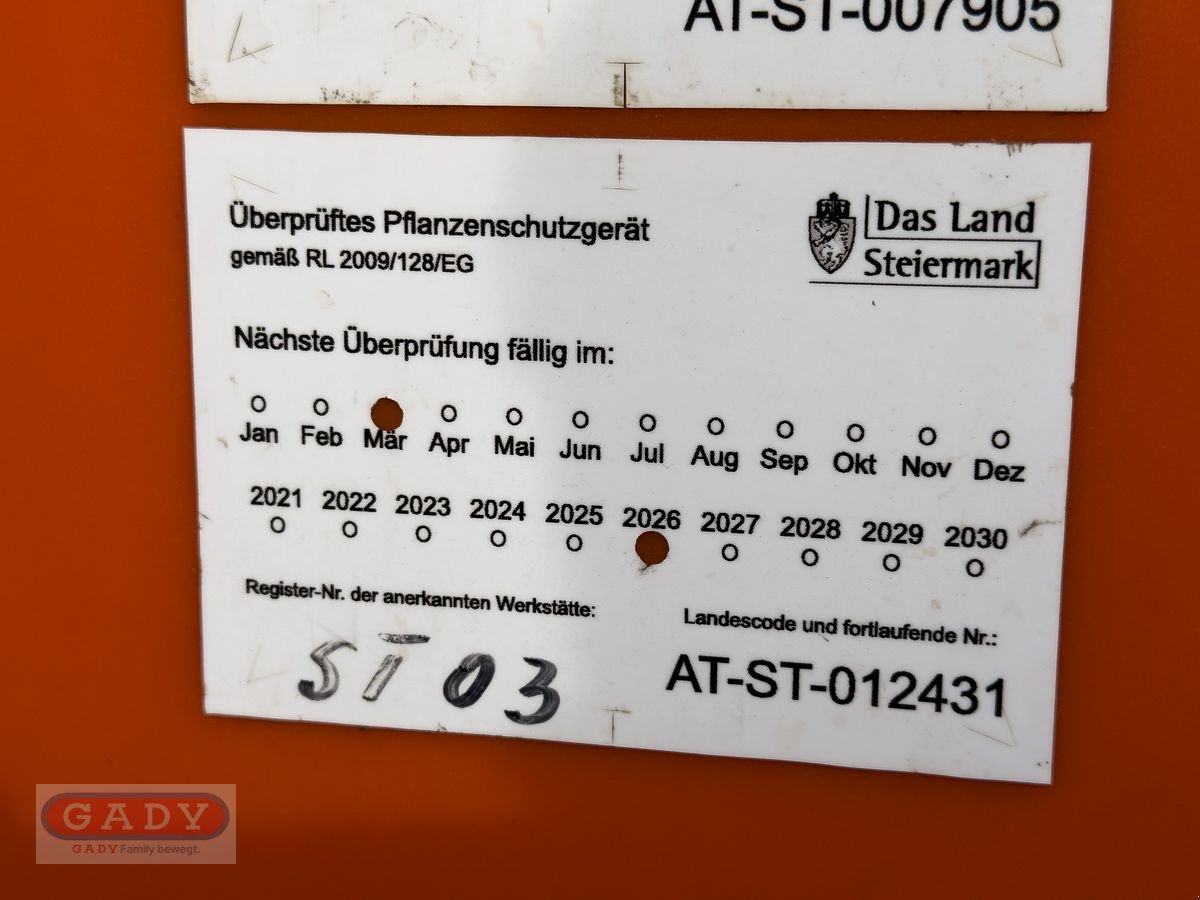 Feldspritze Türe ait Jessernigg JPP Zetta 170 FELDSPRITZE, Gebrauchtmaschine içinde Lebring (resim 15)